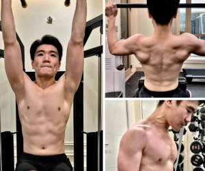 Thiếu gia nhà bầu Hiển gây sốt với body 6 múi, vừa làm Chủ tịch, vừa làm bố đơn thân vẫn chuẩn 'nam thần'