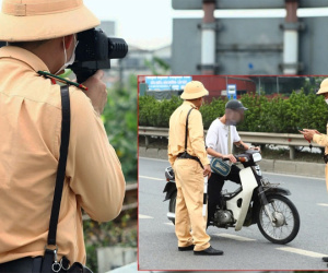 Phóng hơn 80 km/h, tài xế ở Hà Nội ngỡ ngàng nhận mức phạt ngang giá trị xe máy