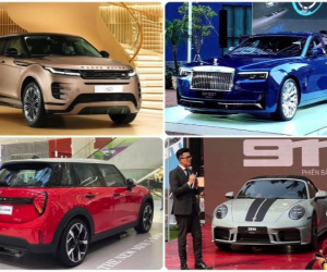 Nhìn lại loạt ô tô mới từ xe sang đến siêu sang ra mắt khách Việt đầu năm 2025