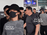 Hot: Daesung (BIGBANG) đi giữa 'rừng' fan ở Tân Sơn Nhất, hào hứng chào VIP Việt ngày tái ngộ