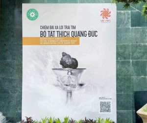 Chính thức chiêm bái xá lợi trái tim Bồ tát Thích Quảng Đức từ ngày 6/5