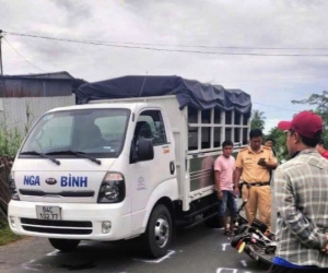 Cơ quan CSĐT Công an tỉnh Vĩnh Long tiếp nhận giải quyết vụ TNGT ở Trà Ôn
