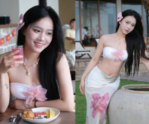 Nóng hơn mùa hè, bạn gái hot TikToker của 'nam thần' U23 Việt Nam diện bikini khoe body khét lẹt