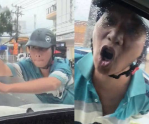 Lời khai của người đàn ông chặn đầu ô tô, bẻ cần gạt nước ở Cần Thơ