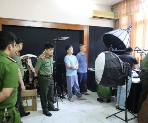 Hình ảnh khám nhà Tiktoker Lê Việt Hùng