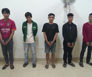 Vây bắt 5 đối tượng liên tiếp gây án chỉ trong 1 ngày