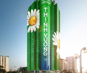 Biểu tượng hoa cúc trên tòa nhà VPBank Tower gây 'bão' trong cộng đồng fan K-pop toàn cầu