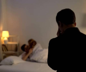 Về nhà đột xuất, chồng bắt quả tang vợ ngoại tình và cái kết đau lòng
