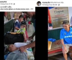 Cơ sở 'chữa bệnh bằng nước' khóa cổng, nhốt đoàn kiểm tra