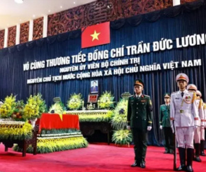 Lễ truy điệu nguyên Chủ tịch nước Trần Đức Lương