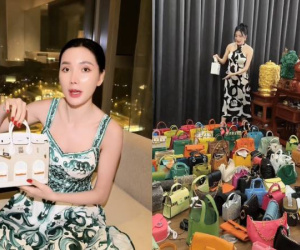 'Phú bà" Ngân Collagen và nghi vấn 'phông bạt': Khối tài sản khủng đối lập với loạt đồ hiệu 'hàng chợ'?