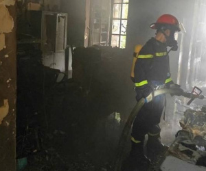 Cháy lớn tại Sở Tài chính Hải Phòng, nhiều tài liệu quan trọng bị thiêu rụi