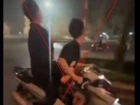 Tạm giữ 3 thanh niên phóng xe, ném gạch người đi đường rồi quay TikTok khoe 'chiến tích'