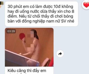 Đại học Vinh xác nhận thông tin sốc vụ hai nữ sinh tố bị thầy giáo, cán bộ gạ gẫm, gửi ảnh dung tục