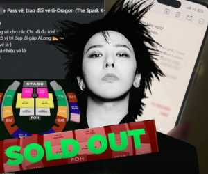 Hỏi mua vé concert G-Dragon và cuộc đối thoại với một "chuyên gia vé nội bộ": Giao dịch bằng... niềm tin?