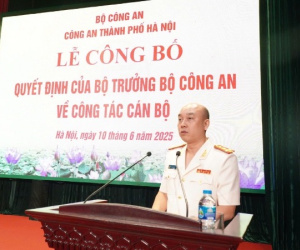 Đại tá Nguyễn Đức Long làm Phó Giám đốc Công an TP Hà Nội