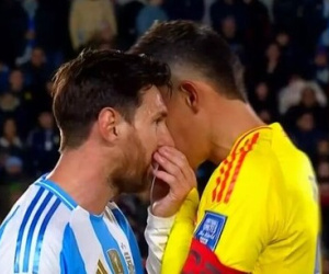 Messi quát mắng trọng tài, khẩu chiến dữ dội với đội trưởng Colombia
