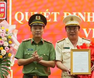 Ba đại tá được điều động làm giám đốc, phó giám đốc công an tỉnh ở miền Tây