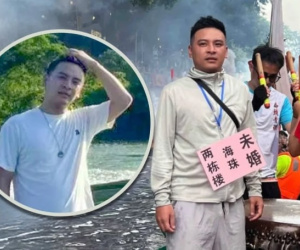 Người đàn ông 35 tuổi đeo biển ghi 'có 2 tòa nhà' để tìm bạn đời