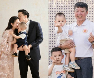 Dân mạng 'tròn mắt' với thái độ của Doãn Hải My đối xử với bố Đoàn Văn Hậu, đã xinh hết nấc EQ còn cao