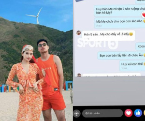 MC Huyền Trang Mù Tạt bị dân mạng chê 'sống ảo', 'cợt nhả' với mẹ của bạn trai cầu thủ