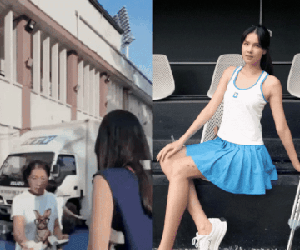 Kỳ Hân chống nạng đến sân cổ vũ Mạc Hồng Quân sau vụ gãy chân chấn động trên sân pickleball, nhìn sẹo mới xót