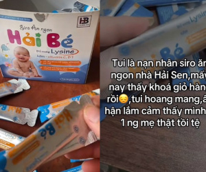 Bàng hoàng 'Siro ăn ngon Hải Bé' là hàng giả: Nỗi đau của những người mẹ đặt niềm tin sai chỗ