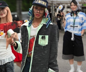 Fan 'anh Long' không chất thì ai chất? SVĐ Mỹ Đình thành fashion week thật rồi!