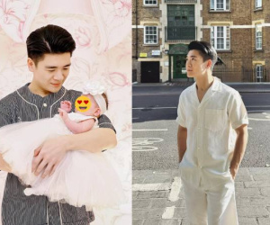 Thiếu gia nhà bầu Hiển tung bộ ảnh 'thanh xuân vườn trường' cực điển trai, còn đâu hình ảnh bố 3 con bỉm sữa