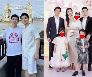 Hai thiếu gia nghìn tỷ nhà bầu Hiển cùng Đỗ Mỹ Linh du hí Anh: Khi du học còn non xanh, trở lại là bố bỉm!