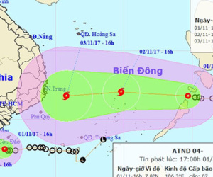 Áp thấp mới vào Biển Đông, sắp mạnh lên thành bão