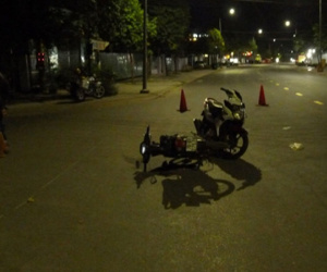 Đâm người nguy kịch sau va chạm giao thông