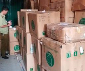 Lô mỹ phẩm 11 tỷ đồng bị nghi giả mạo nơi sản xuất