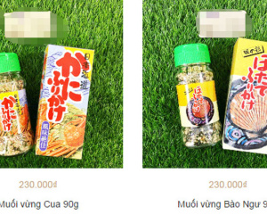 Muối vừng Nhật 2,7 triệu/kg: Nhà giàu Việt chấm cơm nắm