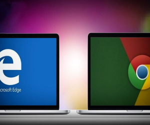Nhân viên Microsoft phải dùng Chrome giữa buổi thuyết trình