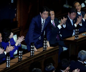 Ông Shinzo Abe tái đắc cử Thủ tướng Nhật Bản