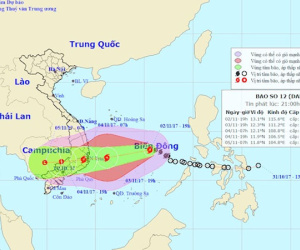 Bão số 12 đe dọa nhưng Sài Gòn vẫn hửng nắng, liệu có bất thường?