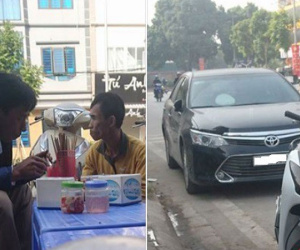 Câu chuyện đẹp: Đâm vào xe hơi, người đàn ông đi xe máy không phải đền tiền mà còn được mời đi ăn sáng