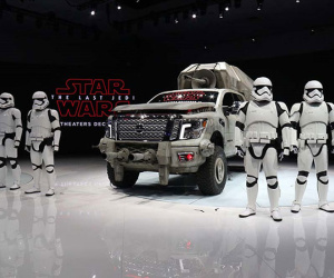 Dàn xế hộp phong cách Star Wars từ Nissan