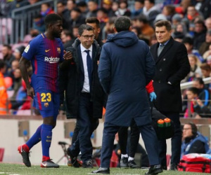 Nghỉ thi đấu 2 tháng, Umtiti lỡ trận Siêu kinh điển