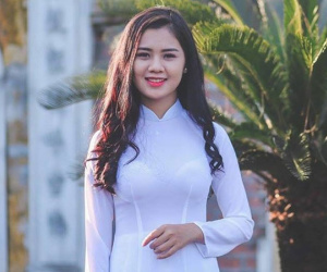 Chân dung hoa khôi Đại học Vinh - vợ sắp cưới của cầu thủ Quế Ngọc Hải