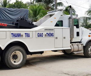Tổng cục Đường bộ nói về xe cẩu 'khủng' xuất hiện ở BOT Cai Lậy