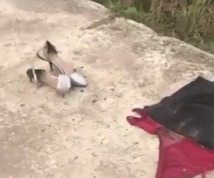 Video: Hiện trường vụ người phụ nữ bị sát hại rồi nhét dưới cống nước