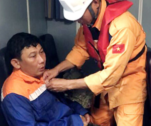 4 người mất tích khi tàu cá chìm trên biển Vũng Tàu
