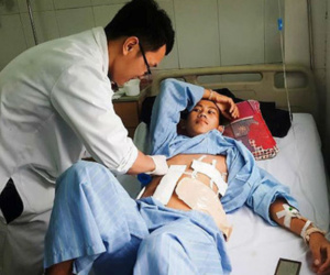 Cứu sống thanh niên 9X bị 9 viên đạn găm vào người