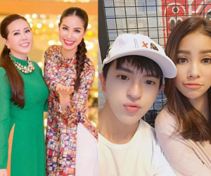 Hoa hậu Thu Hoài khẳng định sẽ bảo vệ con trai, 'đá xéo' Phạm Hương phản trắc?