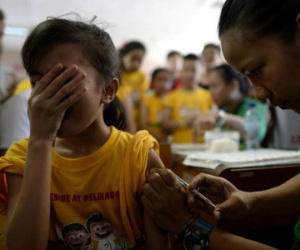 Hơn 700.000 trẻ em Philippines bị tiêm văcxin 'nguy hiểm'