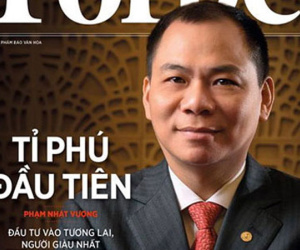 Tỷ phú Phạm Nhật vượng: Ngày lịch sử, chiếm 2 đỉnh cao