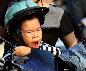 Giờ vào lớp quá sớm, học trò đờ đẫn vì thiếu ngủ