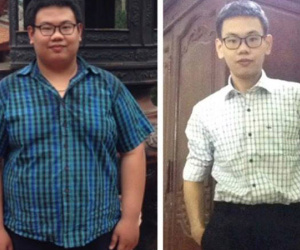 Chàng trai 1,2 tạ giảm 60kg trong nửa năm vì sợ thất nghiệp